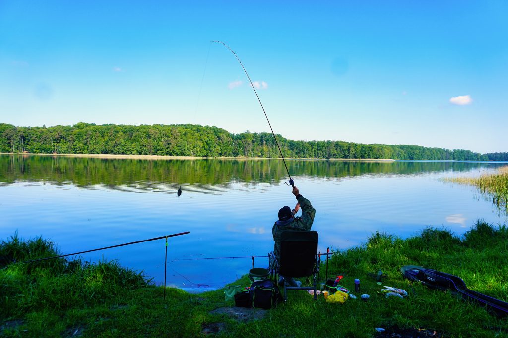 Panorama von Siemiany, beliebter Touristenort am Jeziorak