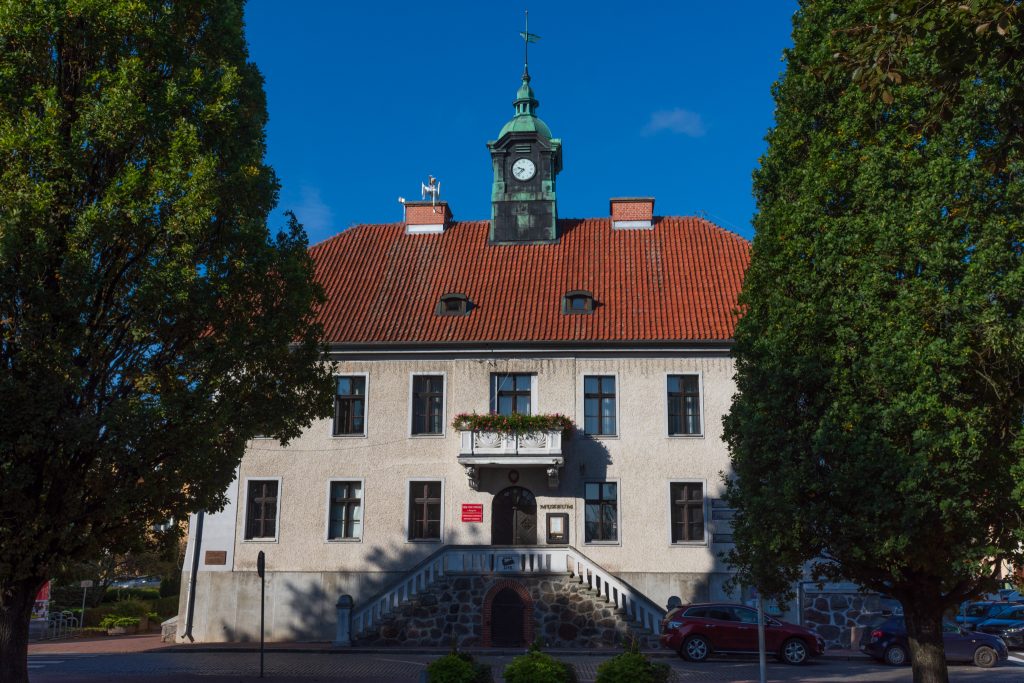 Außenansicht des Masurischen Museums in Szczytno