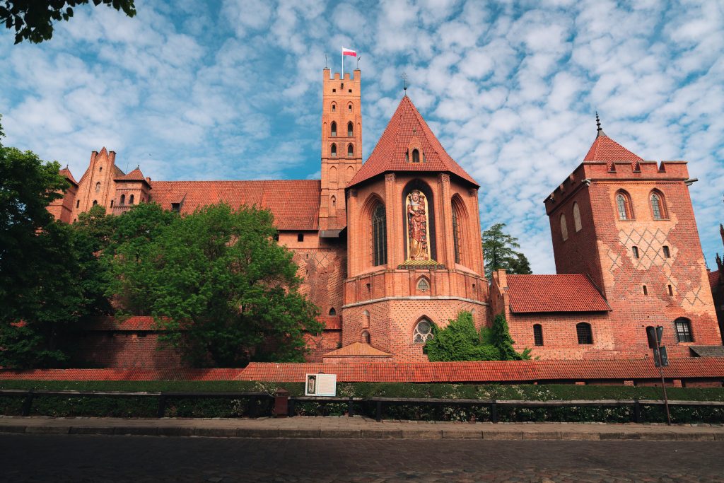 Gotische Burgkirche der Marienburg in Malbork