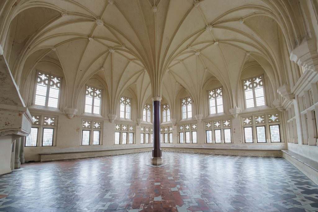 Historischer Saal in der Marienburg in Malbork